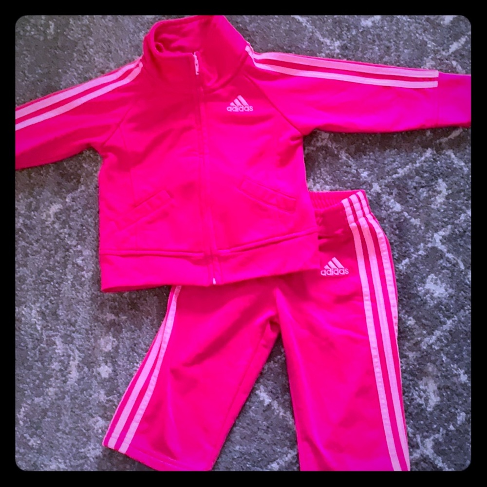 Adidas 3 Stripe Track Suit
